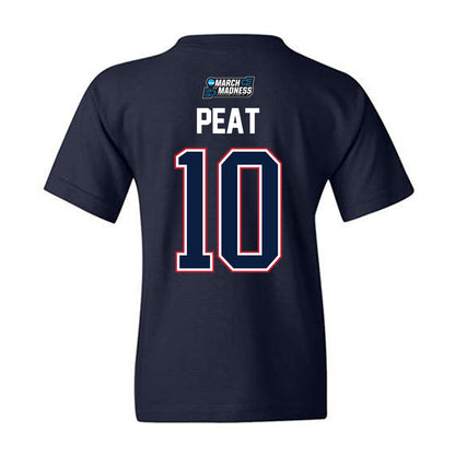 Arizona - NCAA Men's Basketball : Koa Peat - NCAA® March Madness® Youth T-Shirt-1