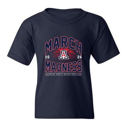 Arizona - NCAA Men's Basketball : Ivan Kharchenkov - NCAA® March Madness® Youth T-Shirt-0