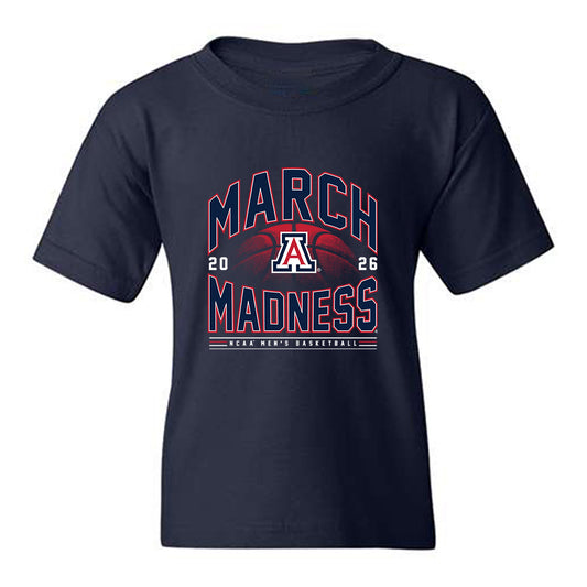 Arizona - NCAA Men's Basketball : Anthony Dell'Orso - NCAA® March Madness® Youth T-Shirt-0