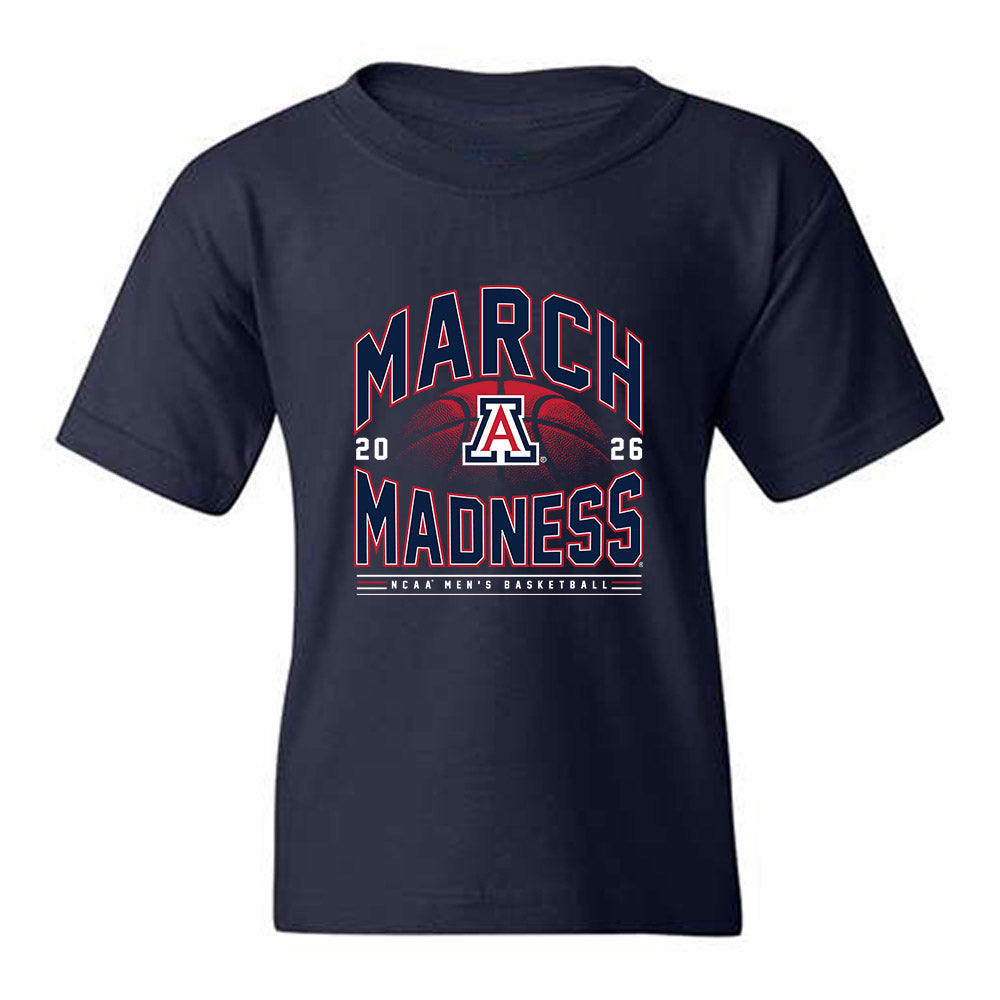 Arizona - NCAA Men's Basketball : Sven Djopmo - NCAA® March Madness® Youth T-Shirt-0