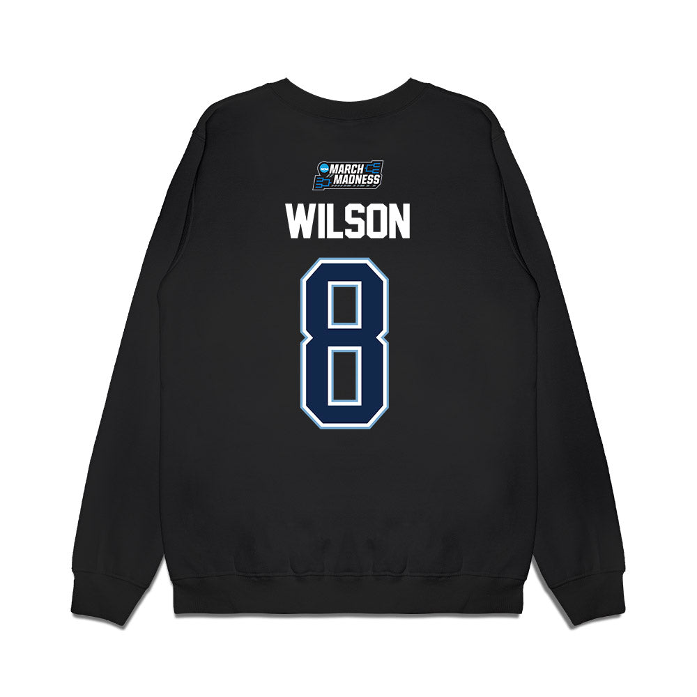 UNC - NCAA Men's Basketball : Caleb Wilson - NCAA® March Madness® 2026 Premium Crewneck Sweatshirt-1