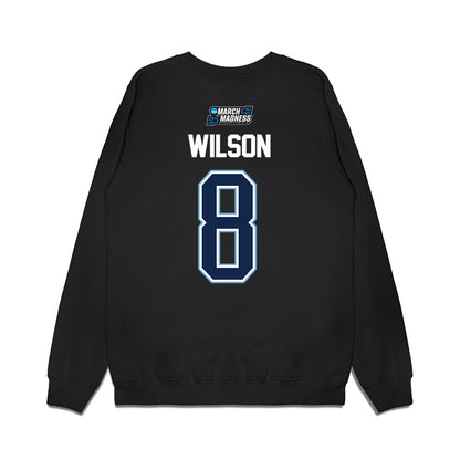 UNC - NCAA Men's Basketball : Caleb Wilson - NCAA® March Madness® 2026 Premium Crewneck Sweatshirt-1