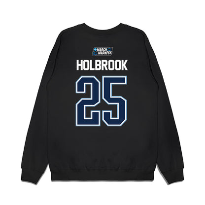 UNC - NCAA Men's Basketball : John Holbrook - NCAA® March Madness® 2026 Premium Crewneck Sweatshirt-1
