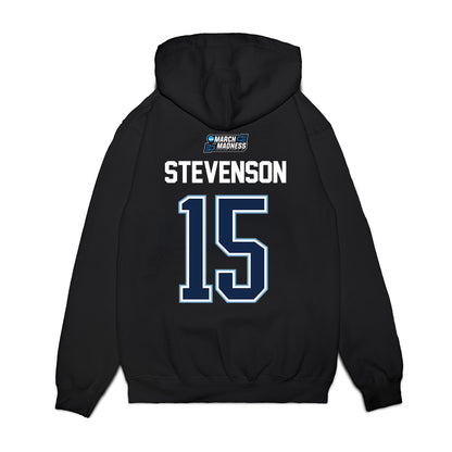 UNC - NCAA Men's Basketball : Jarin Stevenson - NCAA® March Madness® 2026 Premium Hooded Sweatshirt-1