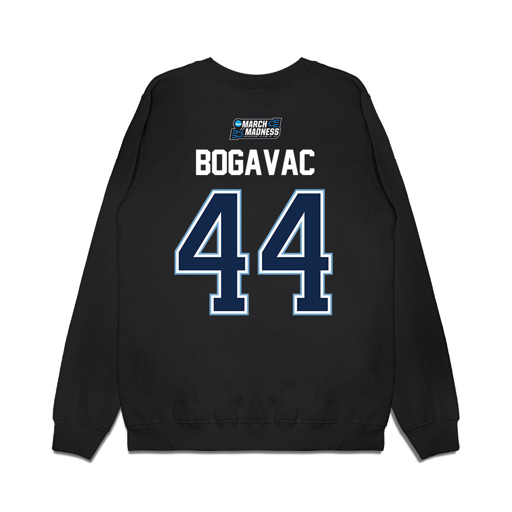 UNC - NCAA Men's Basketball : Luka Bogavac - NCAA® March Madness® 2026 Premium Crewneck Sweatshirt-1