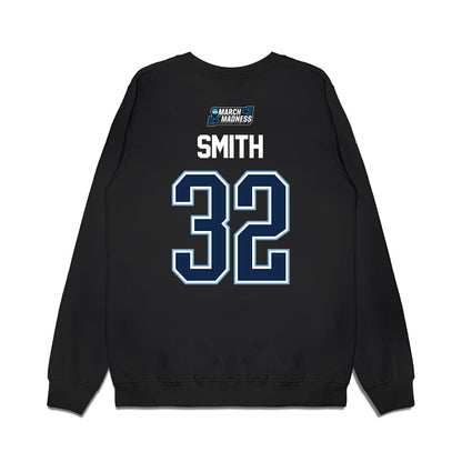 UNC - NCAA Men's Basketball : Evan Smith - NCAA® March Madness® 2026 Premium Crewneck Sweatshirt-1