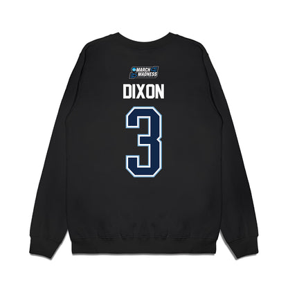 UNC - NCAA Men's Basketball : Derek Dixon - NCAA® March Madness® 2026 Premium Crewneck Sweatshirt-1