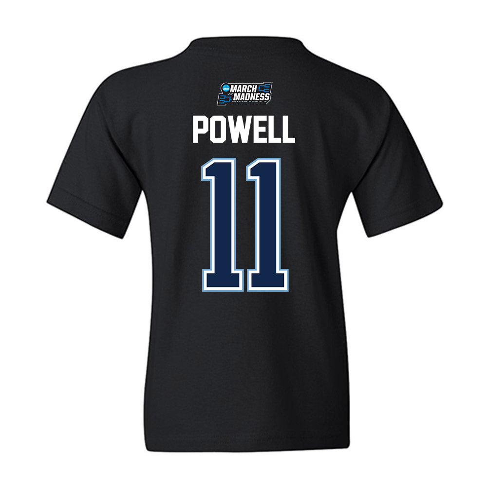 UNC - NCAA Men's Basketball : Jonathan Powell - NCAA® March Madness® 2026 Youth T-Shirt-1