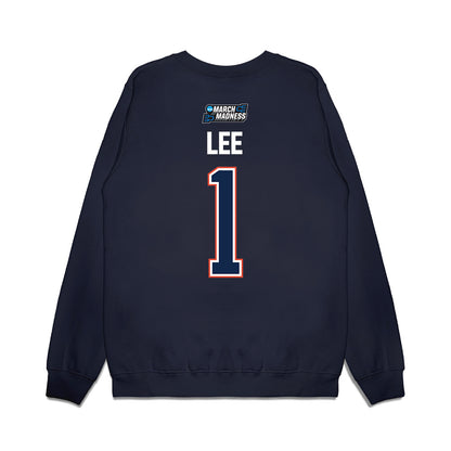 Illinois - NCAA Men's Basketball : Brandon Lee - NCAA® March Madness® 2026 Premium Crewneck Sweatshirt-1