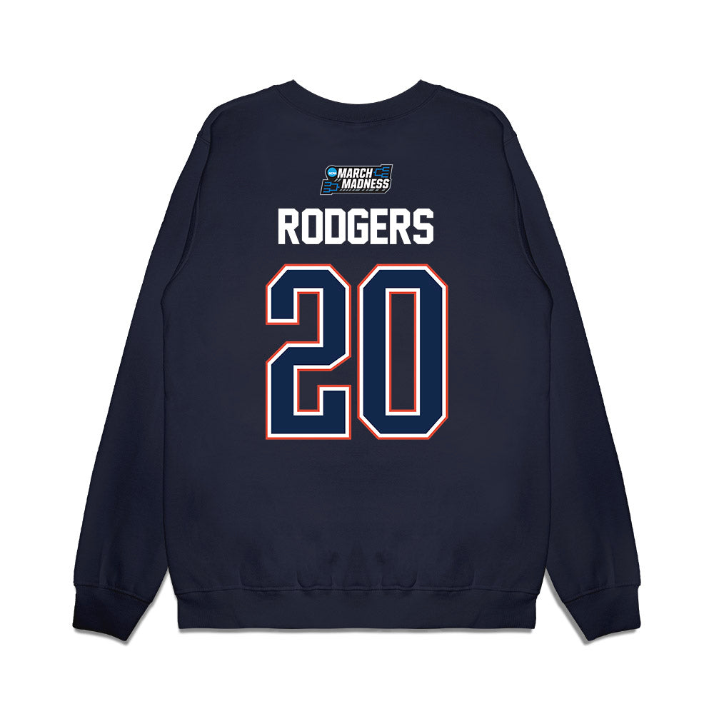 Illinois - NCAA Men's Basketball : Ty Rodgers - NCAA® March Madness® 2026 Premium Crewneck Sweatshirt-1