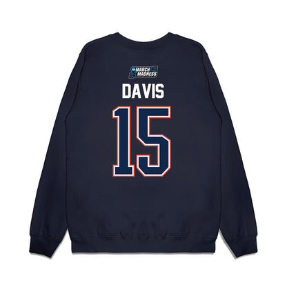 Illinois - NCAA Men's Basketball : Jake Davis - NCAA® March Madness® 2026 Premium Crewneck Sweatshirt-1