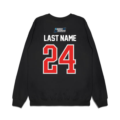 Texas Tech - NCAA Men's Basketball : Kerwin Walton - Premium Crewneck Sweatshirt-1