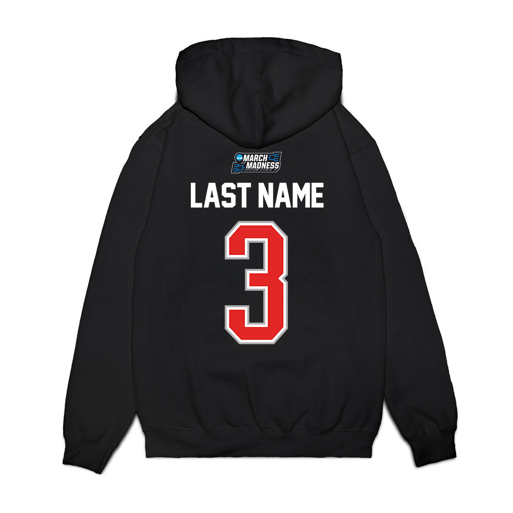 Texas Tech - NCAA Men's Basketball : Lejuan Watts - Premium Hooded Sweatshirt-1