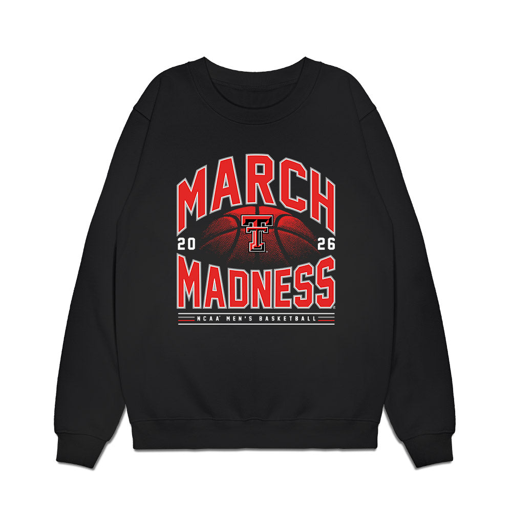 Texas Tech - NCAA Men's Basketball : Jaylen Petty - Premium Crewneck Sweatshirt-0