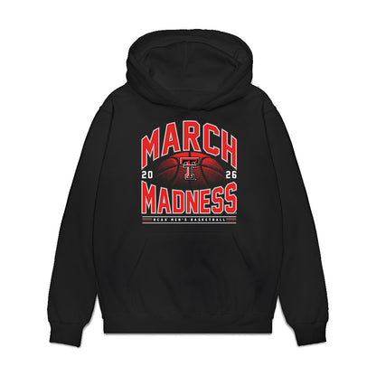 Texas Tech - NCAA Men's Basketball : JT Toppin - Premium Hooded Sweatshirt-0
