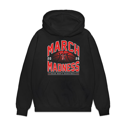 Texas Tech - NCAA Men's Basketball : JT Toppin - Premium Hooded Sweatshirt-0