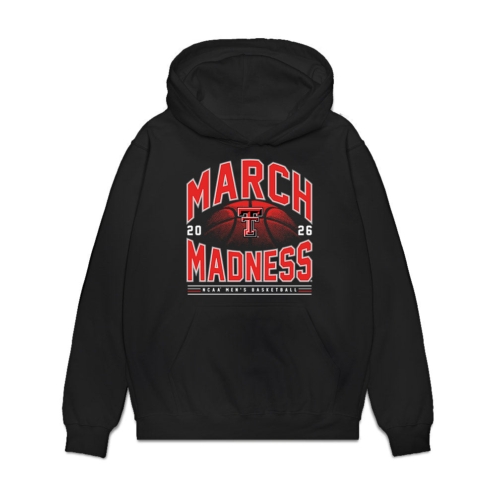 Texas Tech - NCAA Men's Basketball : Lejuan Watts - Premium Hooded Sweatshirt-0