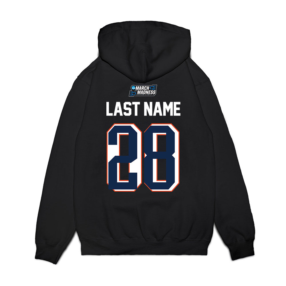 Virginia - NCAA Men's Basketball : Thijs De Ridder - NCAA® March Madness® 2026 Premium Hooded Sweatshirt-1