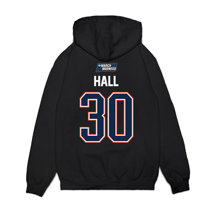 Virginia - NCAA Men's Basketball : Dallin Hall - NCAA® March Madness® 2026 Premium Hooded Sweatshirt-1