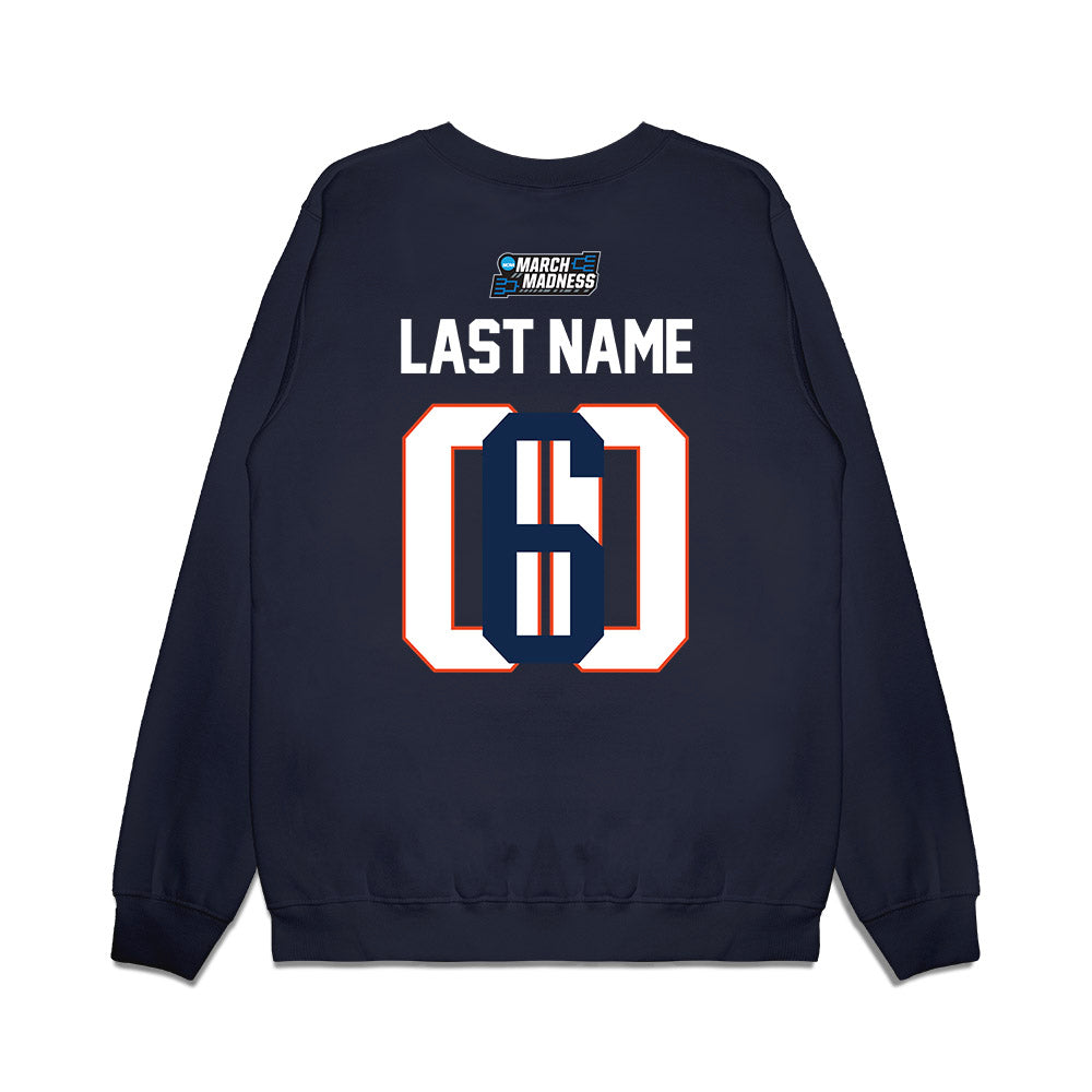 Virginia - NCAA Men's Basketball : Jacari White - NCAA® March Madness® 2026 Premium Crewneck Sweatshirt-1