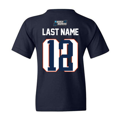 Virginia - NCAA Men's Basketball : Elijah Gertrude - NCAA® March Madness® 2026 Youth T-Shirt-1