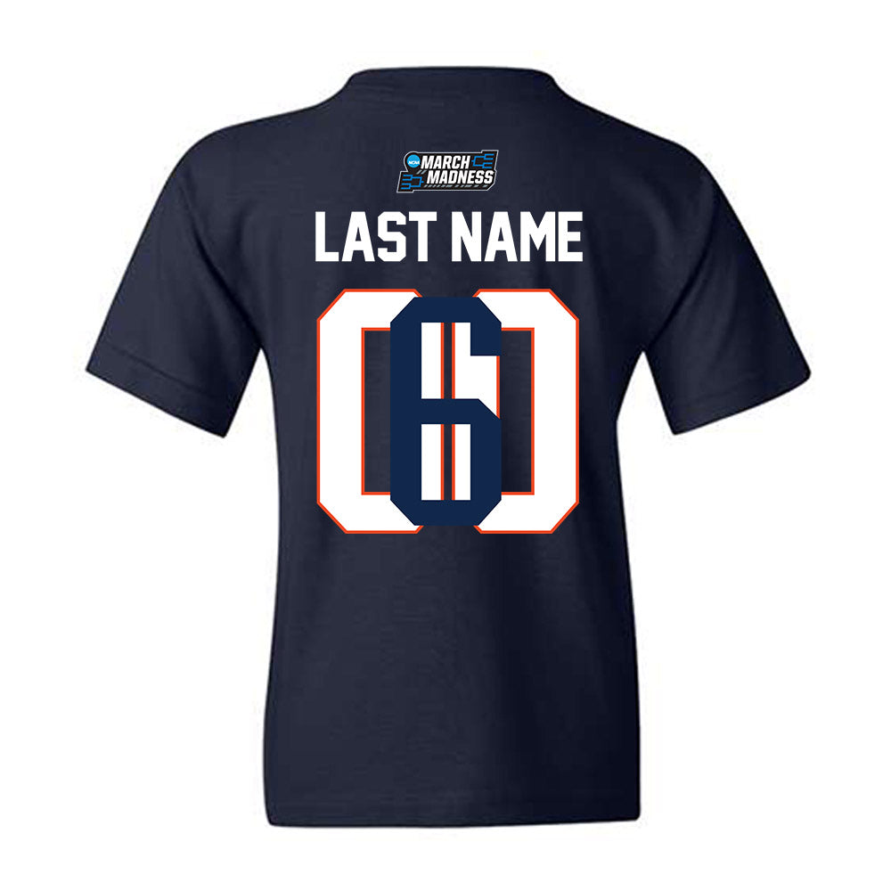 Virginia - NCAA Men's Basketball : Jacari White - NCAA® March Madness® 2026 Youth T-Shirt-1