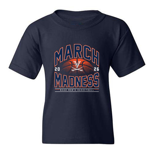 Virginia - NCAA Men's Basketball : Carter Lang - NCAA® March Madness® 2026 Youth T-Shirt-0