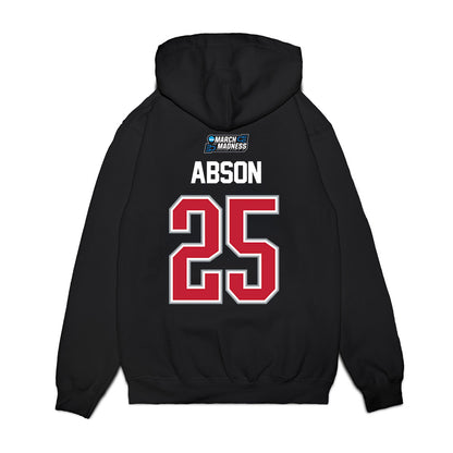Georgia - NCAA Men's Basketball : Justin Abson - NCAA® March Madness® 2026 Premium Hooded Sweatshirt-1