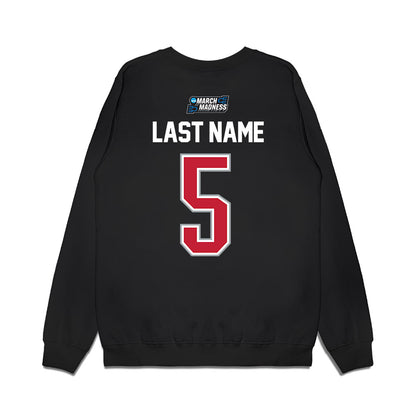 Georgia - NCAA Men's Basketball : Jeremiah Wilkinson - NCAA® March Madness® 2026 Premium Crewneck Sweatshirt-1