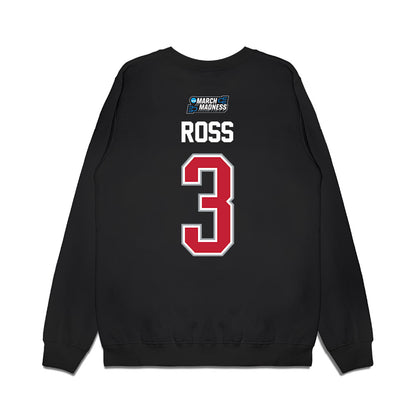 Georgia - NCAA Men's Basketball : Jordan Ross - NCAA® March Madness® 2026 Premium Crewneck Sweatshirt-1