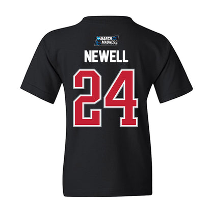 Georgia - NCAA Men's Basketball : Jaden Newell - NCAA® March Madness® Youth T-Shirt-1