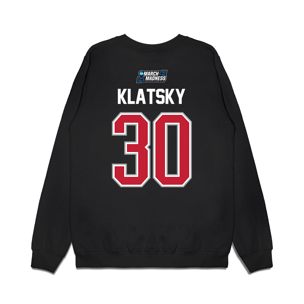 Georgia - NCAA Men's Basketball : Brandon Klatsky - NCAA® March Madness® 2026 Premium Crewneck Sweatshirt-1