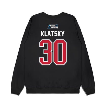 Georgia - NCAA Men's Basketball : Brandon Klatsky - NCAA® March Madness® 2026 Premium Crewneck Sweatshirt-1