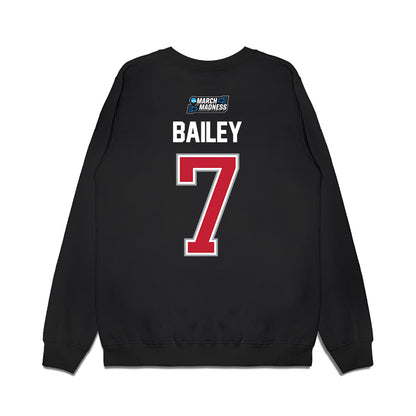 Georgia - NCAA Men's Basketball : Justin Bailey - NCAA® March Madness® 2026 Premium Crewneck Sweatshirt-1