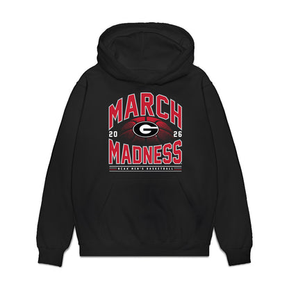 Georgia - NCAA Men's Basketball : Jackson McVey - NCAA® March Madness® 2026 Premium Hooded Sweatshirt-0