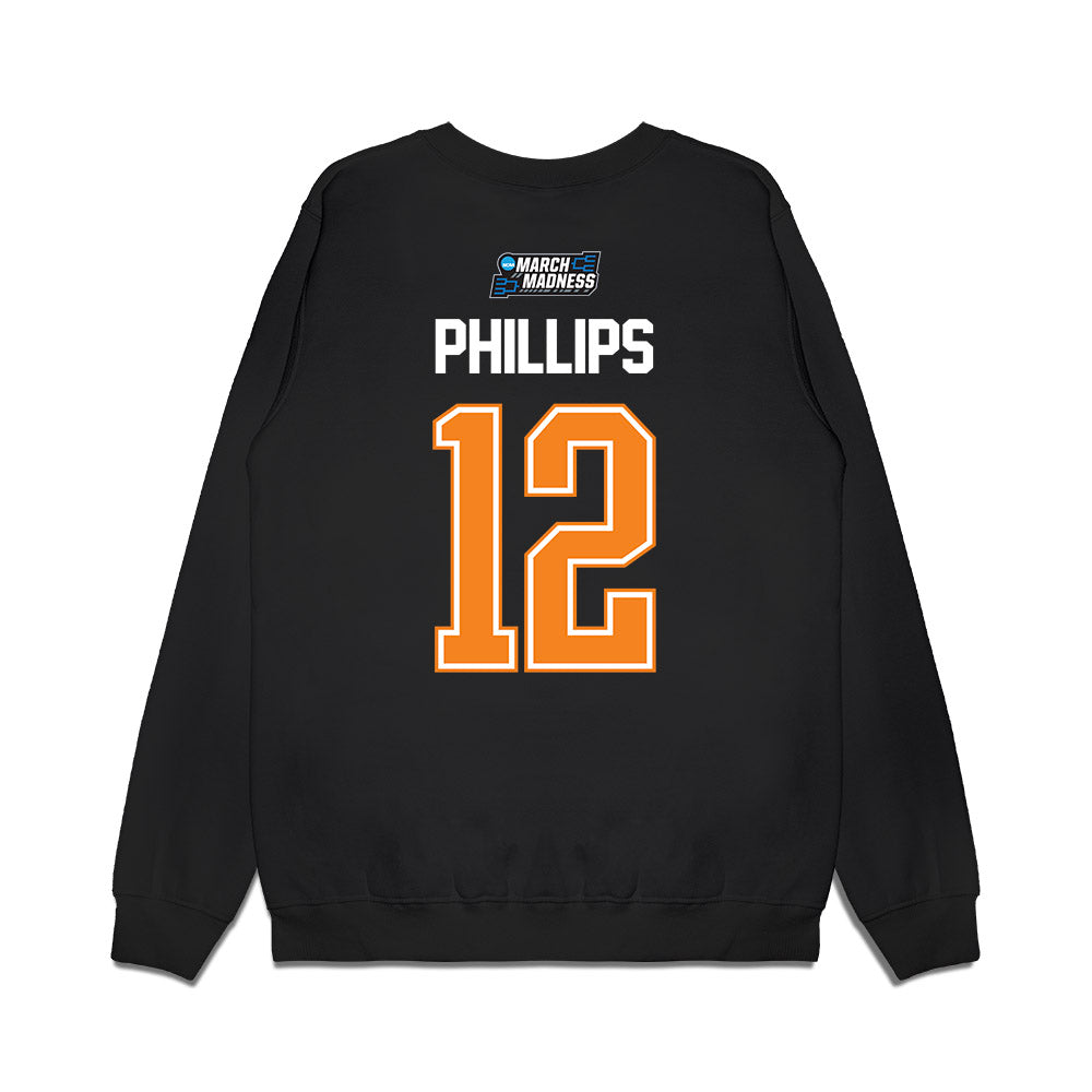 Tennessee - NCAA Men's Basketball : John Phillips - NCAA® March Madness® 2026 Premium Crewneck Sweatshirt-1