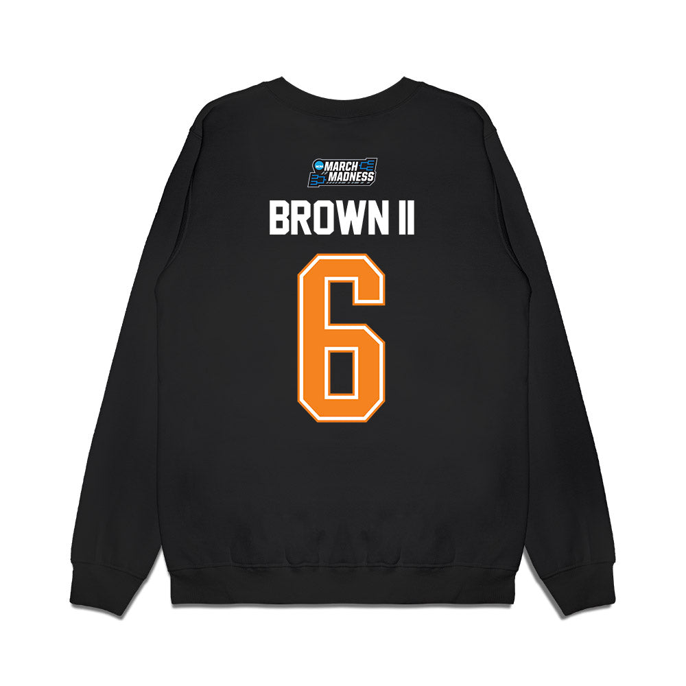 Tennessee - NCAA Men's Basketball : Dewayne Brown II - March Madness Shersey Premium Crewneck Sweatshirt-1