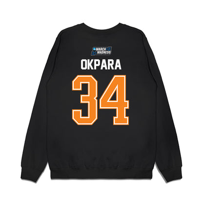 Tennessee - NCAA Men's Basketball : Felix Okpara - March Madness Shersey Premium Crewneck Sweatshirt-1