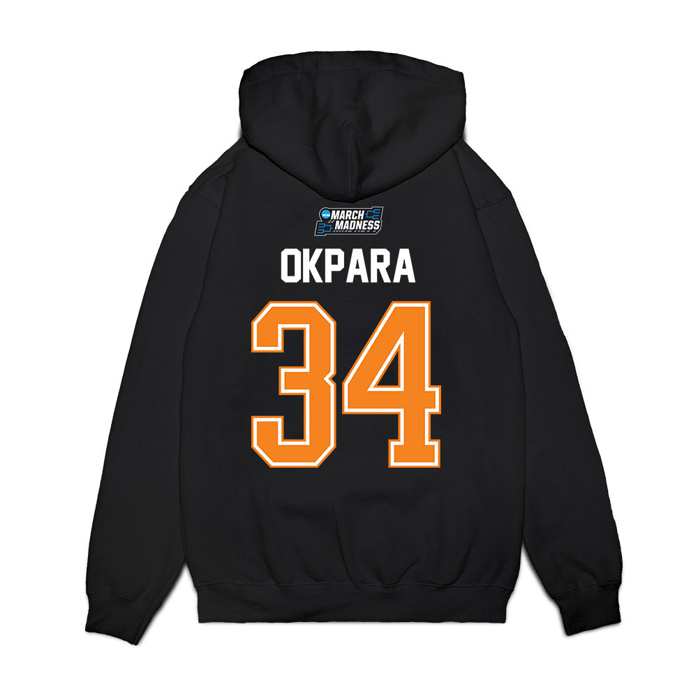Tennessee - NCAA Men's Basketball : Felix Okpara - March Madness Shersey Premium Hooded Sweatshirt-1