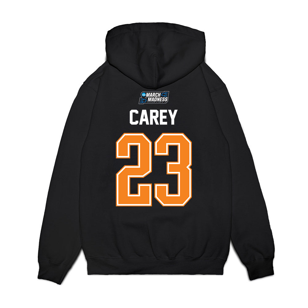 Tennessee - NCAA Men's Basketball : Jaylen Carey - March Madness Shersey Premium Hooded Sweatshirt-1