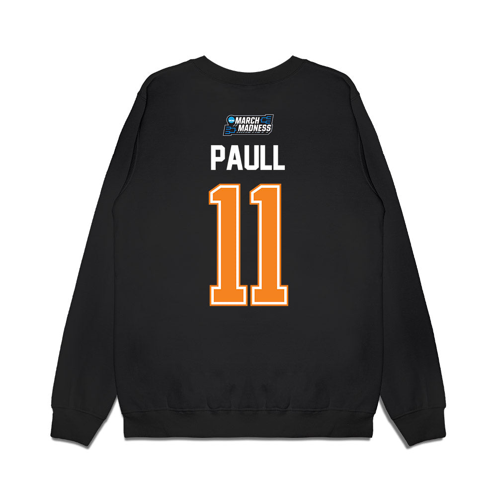 Tennessee - NCAA Men's Basketball : Gavin Paull - March Madness Shersey Premium Crewneck Sweatshirt-1