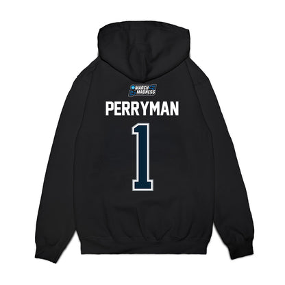Utah State - NCAA Men's Basketball : Elijah Perryman - NCAA® March Madness® 2026 Premium Hooded Sweatshirt-1