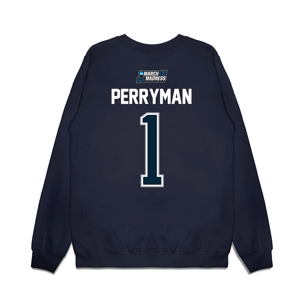 Utah State - NCAA Men's Basketball : Elijah Perryman - NCAA® March Madness® 2026 Premium Crewneck Sweatshirt-1