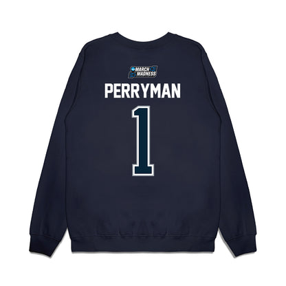 Utah State - NCAA Men's Basketball : Elijah Perryman - NCAA® March Madness® 2026 Premium Crewneck Sweatshirt-1