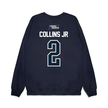 Utah State - NCAA Men's Basketball : Mj Collins Jr - NCAA® March Madness® 2026 Premium Crewneck Sweatshirt-1