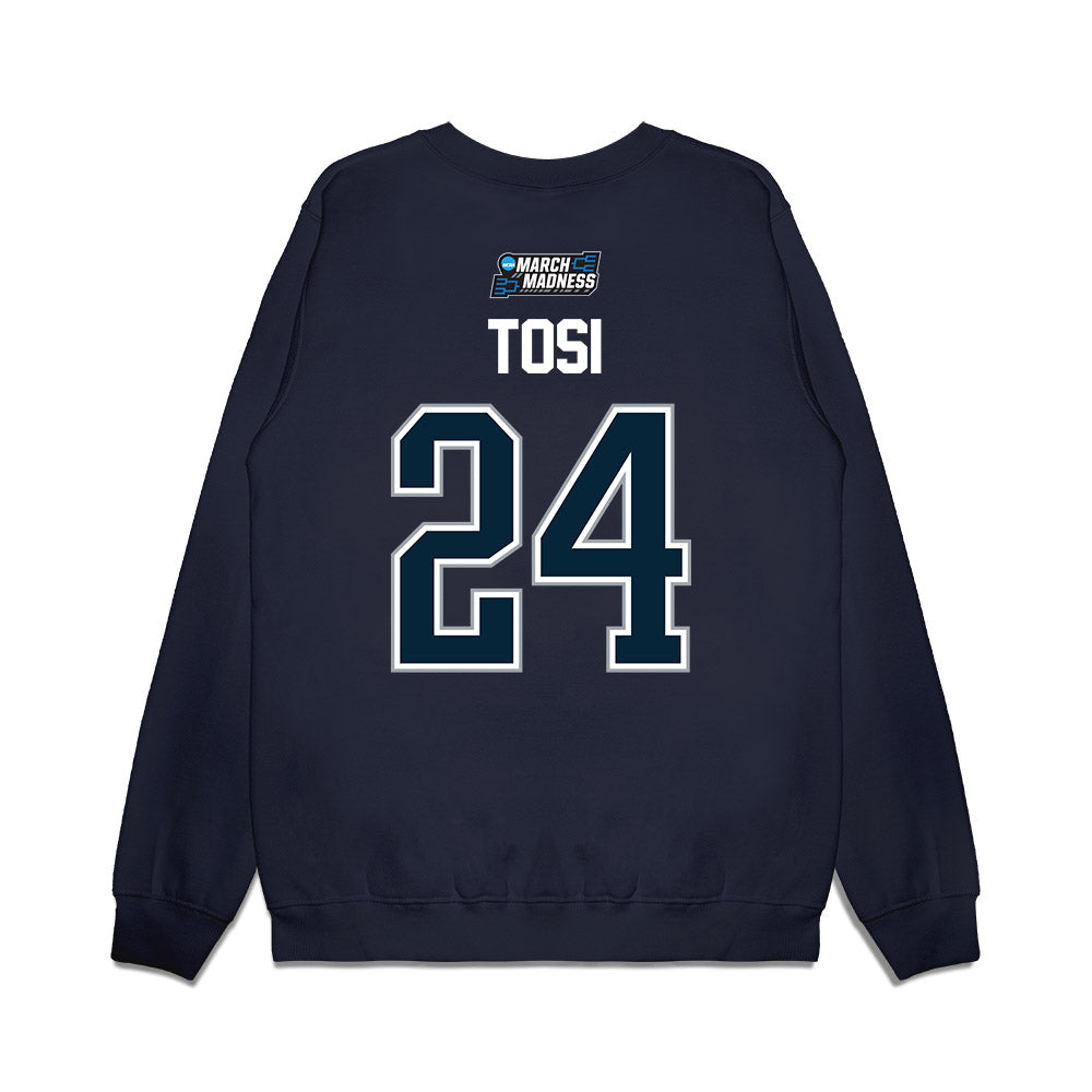 Utah State - NCAA Men's Basketball : Kingston Tosi - NCAA® March Madness® 2026 Premium Crewneck Sweatshirt-1