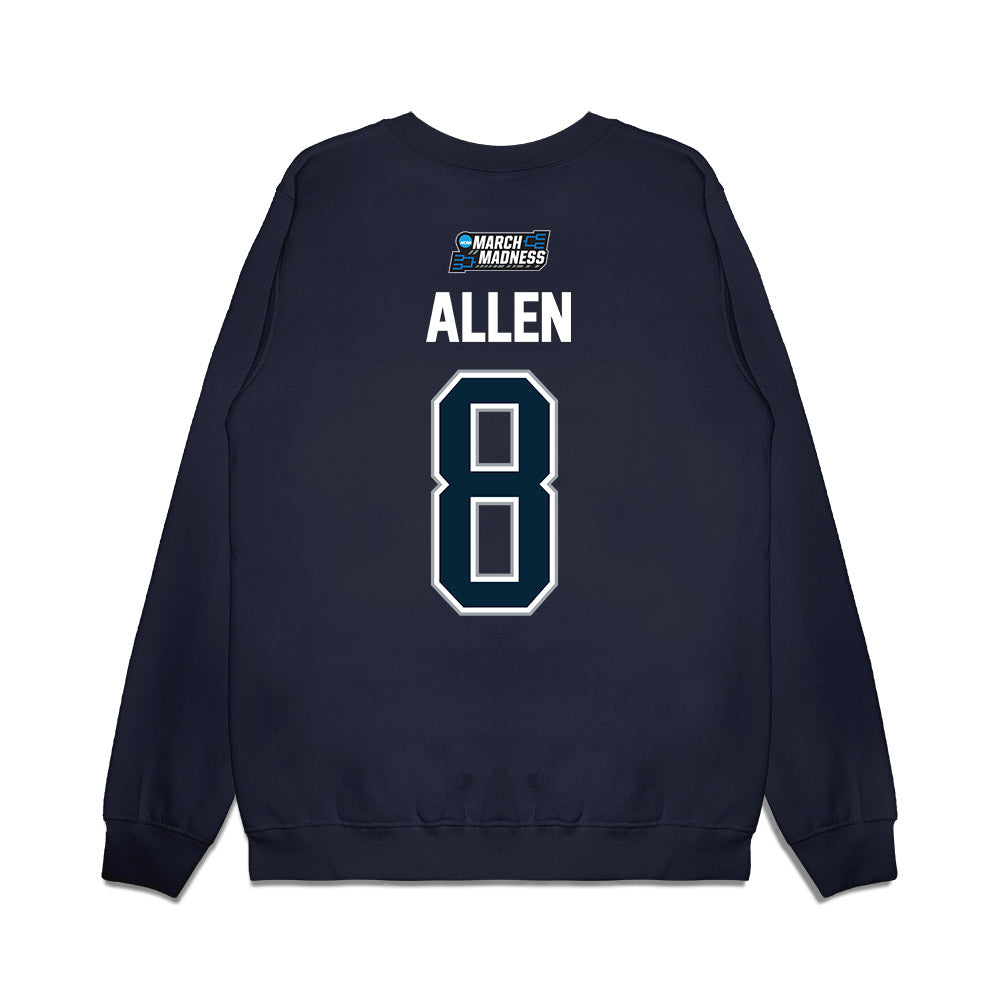 Utah State - NCAA Men's Basketball : Drake Allen - NCAA® March Madness® 2026 Premium Crewneck Sweatshirt-1