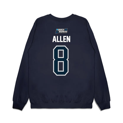 Utah State - NCAA Men's Basketball : Drake Allen - NCAA® March Madness® 2026 Premium Crewneck Sweatshirt-1