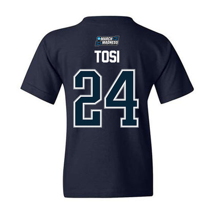 Utah State - NCAA Men's Basketball : Kingston Tosi - NCAA® March Madness® 2026 Youth T-Shirt-1