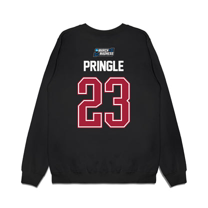 Arkansas - NCAA Men's Basketball : Nick Pringle - NCAA® March Madness® 2026 Premium Crewneck Sweatshirt-1